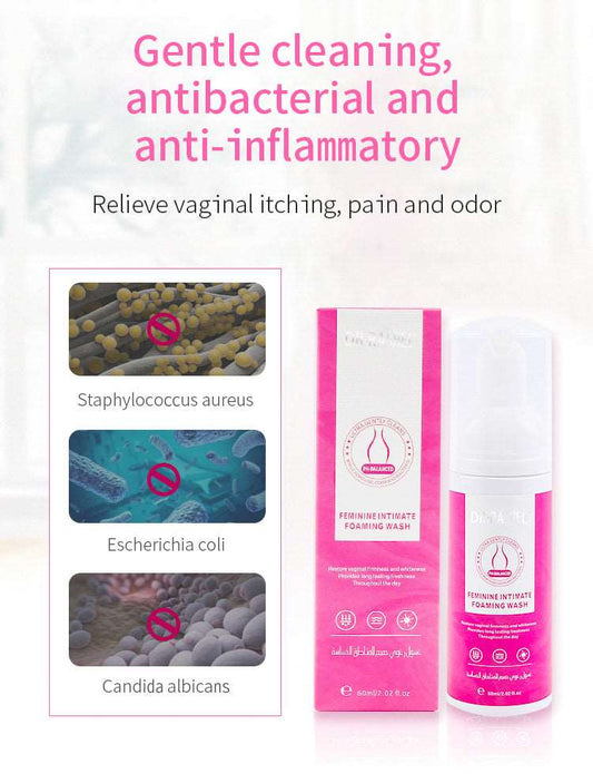 Dr Rashel Feminine Intimate Foaming Wash Ultra Gently Cleans PH-Balanced