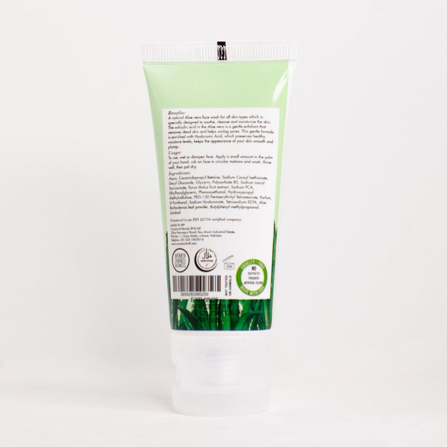 CoNatural Hydrating Face Wash With Aloe Vera