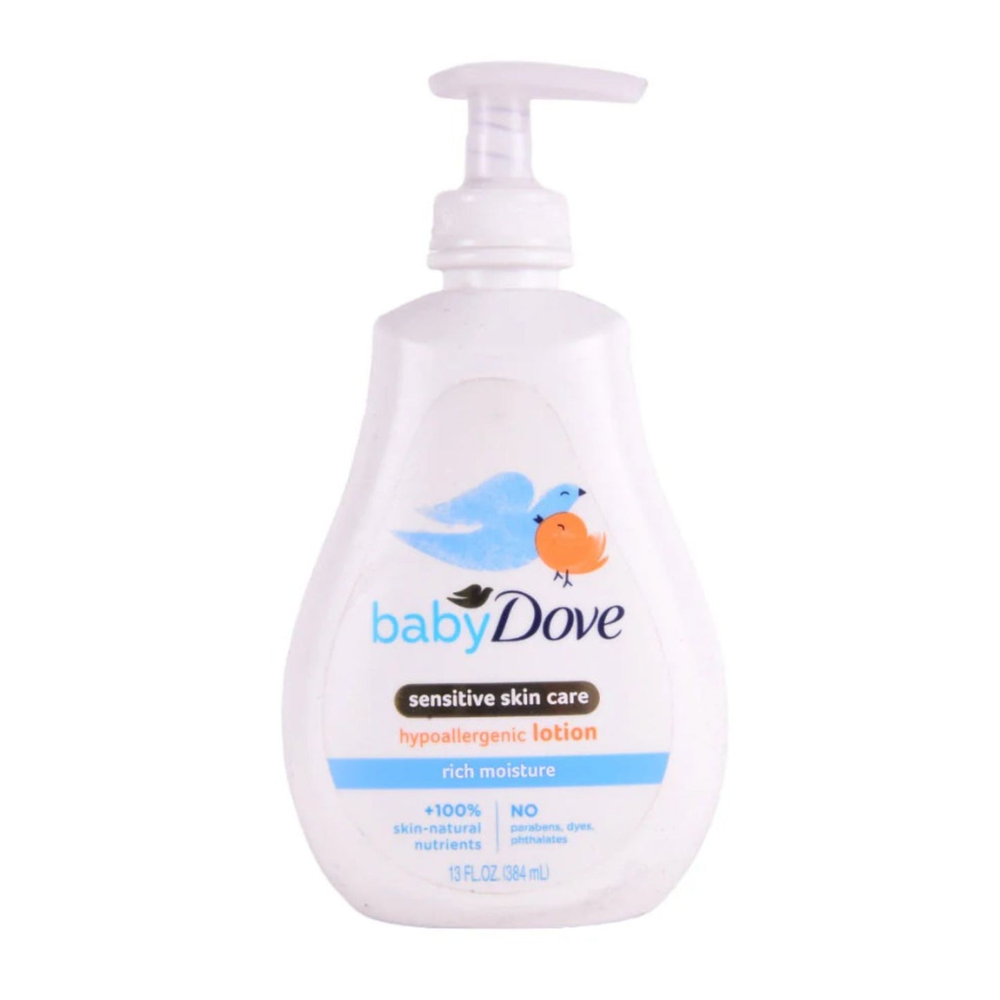 Dove Baby Lotion Rich Moisture Sensitive Skin - 384ml