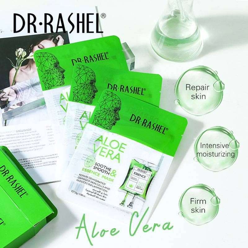 Dr Rashel Aloe Vera Face Mask Soothe & Smooth Intensive Moisturizing