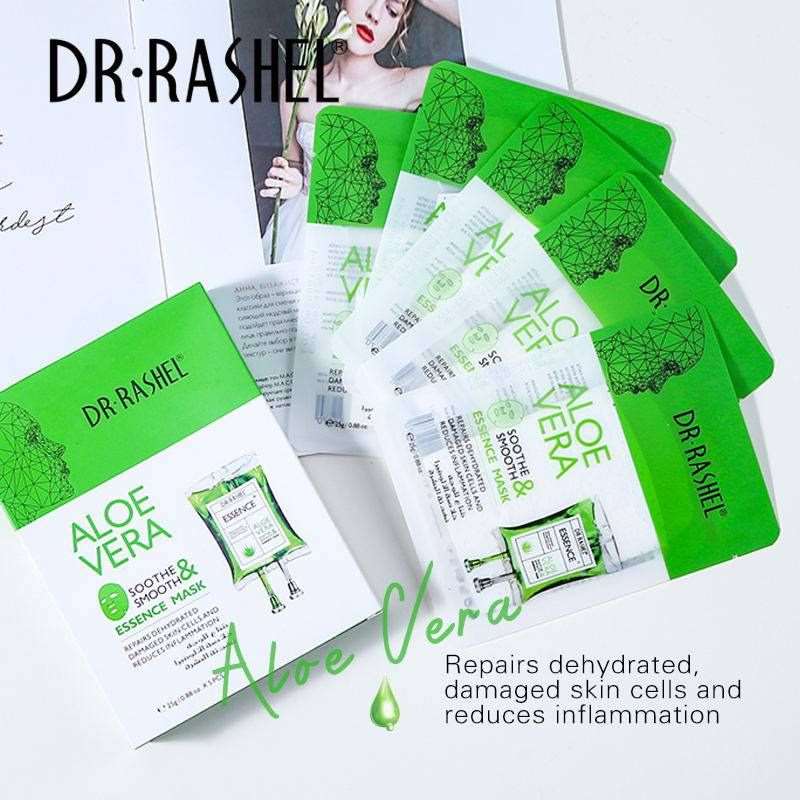 Dr Rashel Aloe Vera Face Mask Soothe & Smooth Intensive Moisturizing