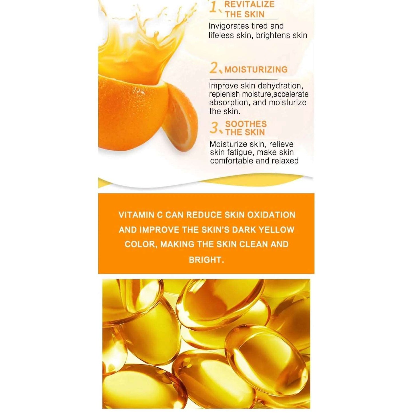 Dr Rashel VC Silk Mask Contains Niacinamide Brightening & Anti Aging