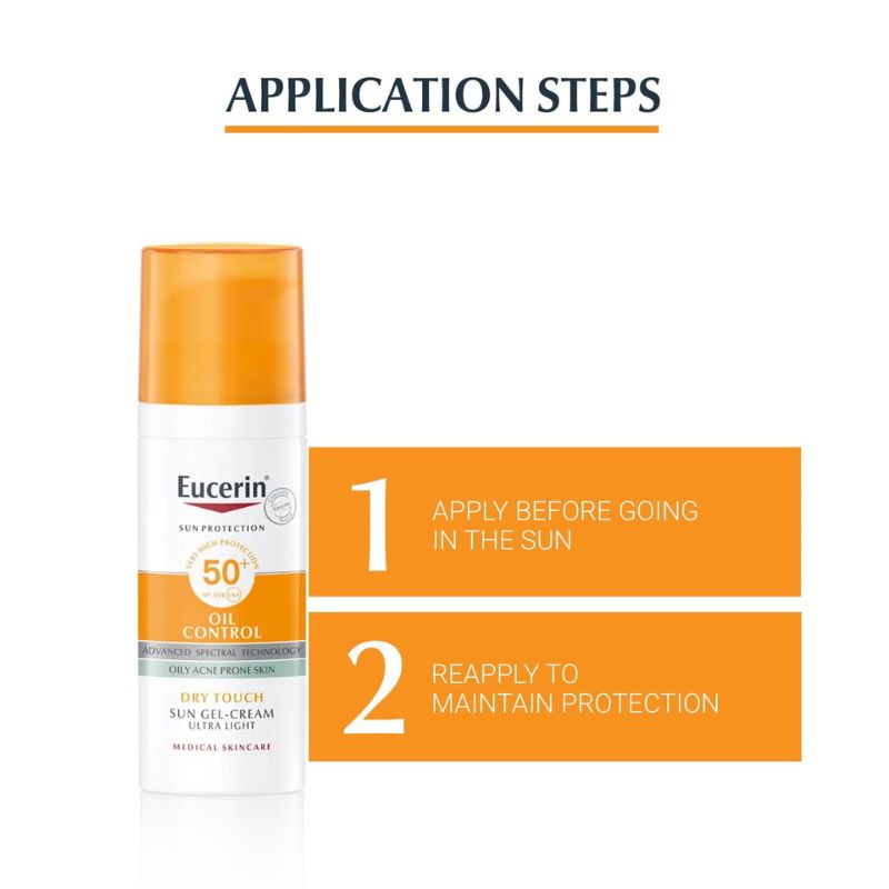 Eucerin Sun Gel-Cream Oil Control Ultra Light SPF 50+
