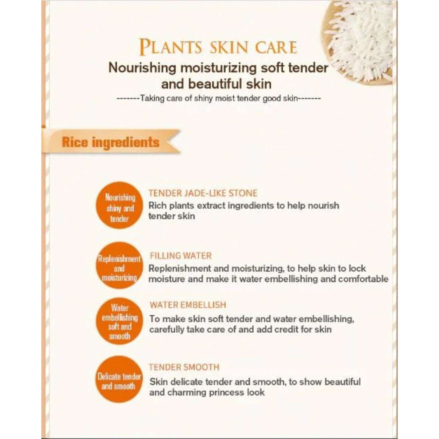 HOCHANA Rice Skin Beauty Essence - Glow Boost