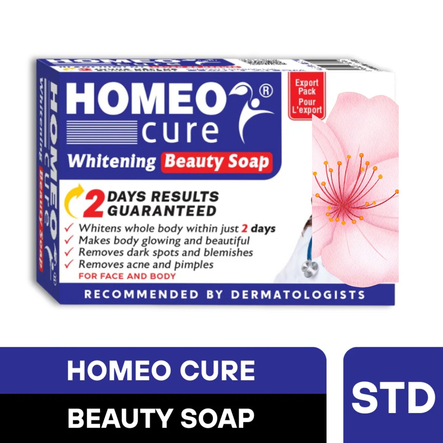 Homeo Cure Whitening Beauty Soap - For Face & Body