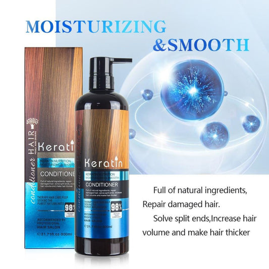 Keratin Hair Treatment Nourishing & Smoothing Shampoo - 900ml
