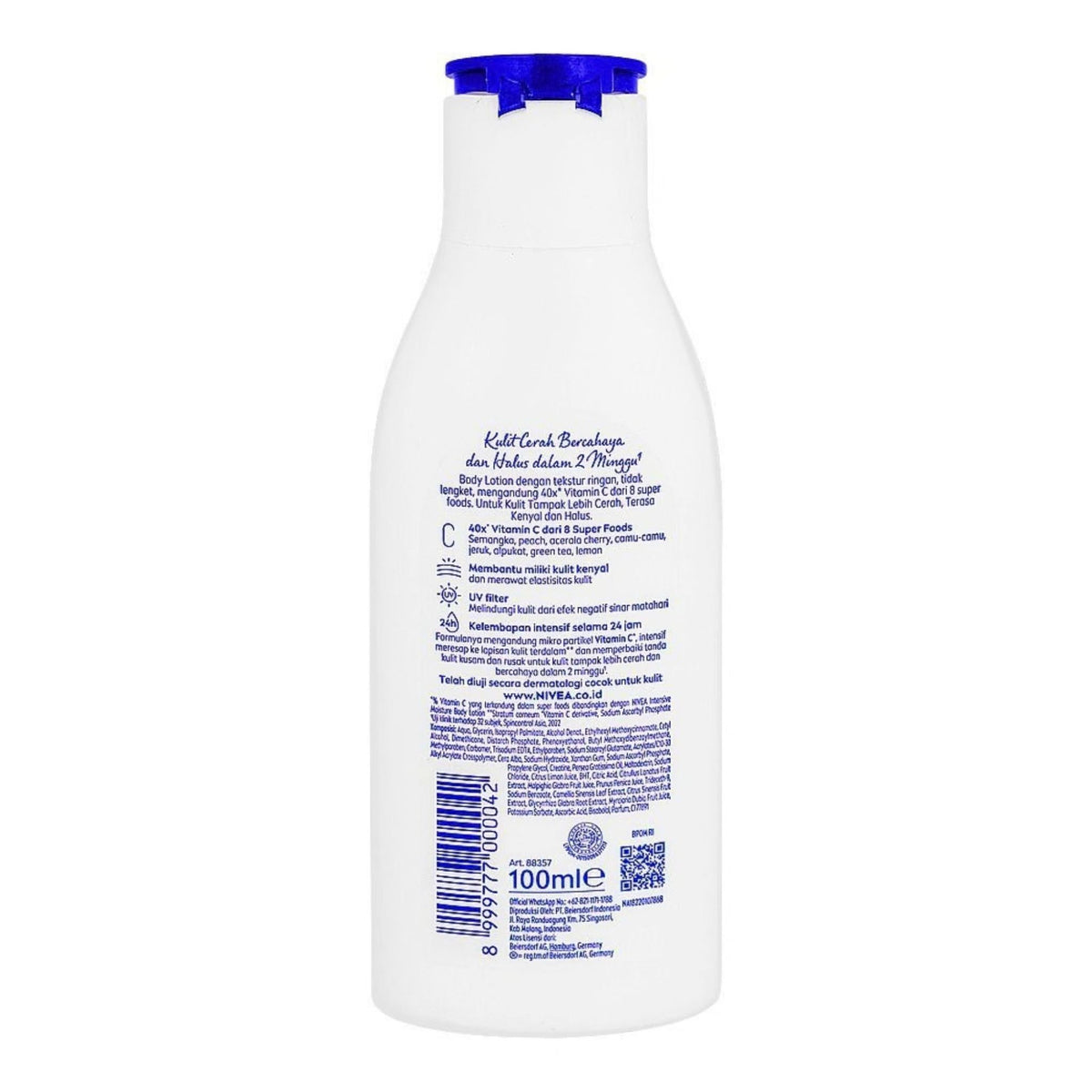 Nivea Extra Bright Radiant & Smooth Body Lotion 100ml