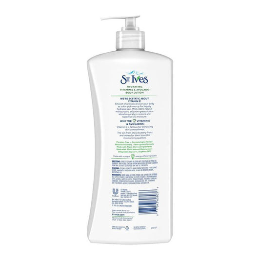 ST. Ives Hydrating Body Lotion with Vitamin E & Avocado