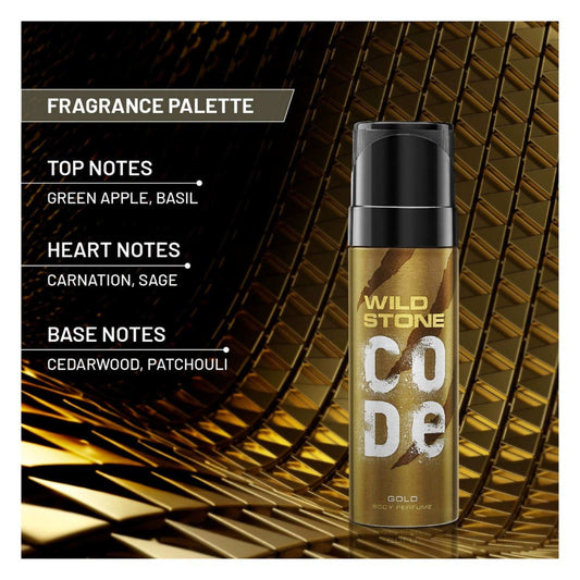 Wild Stone CODE Gold Body Spray