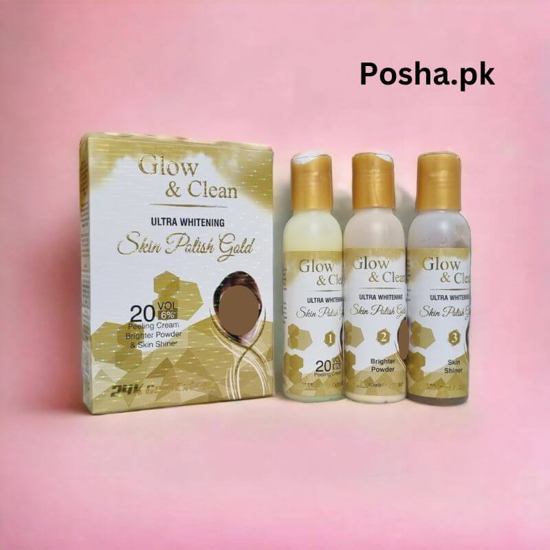 Glow and Clean Skin Polish Gold Ultra Whitening Price in Pakistan