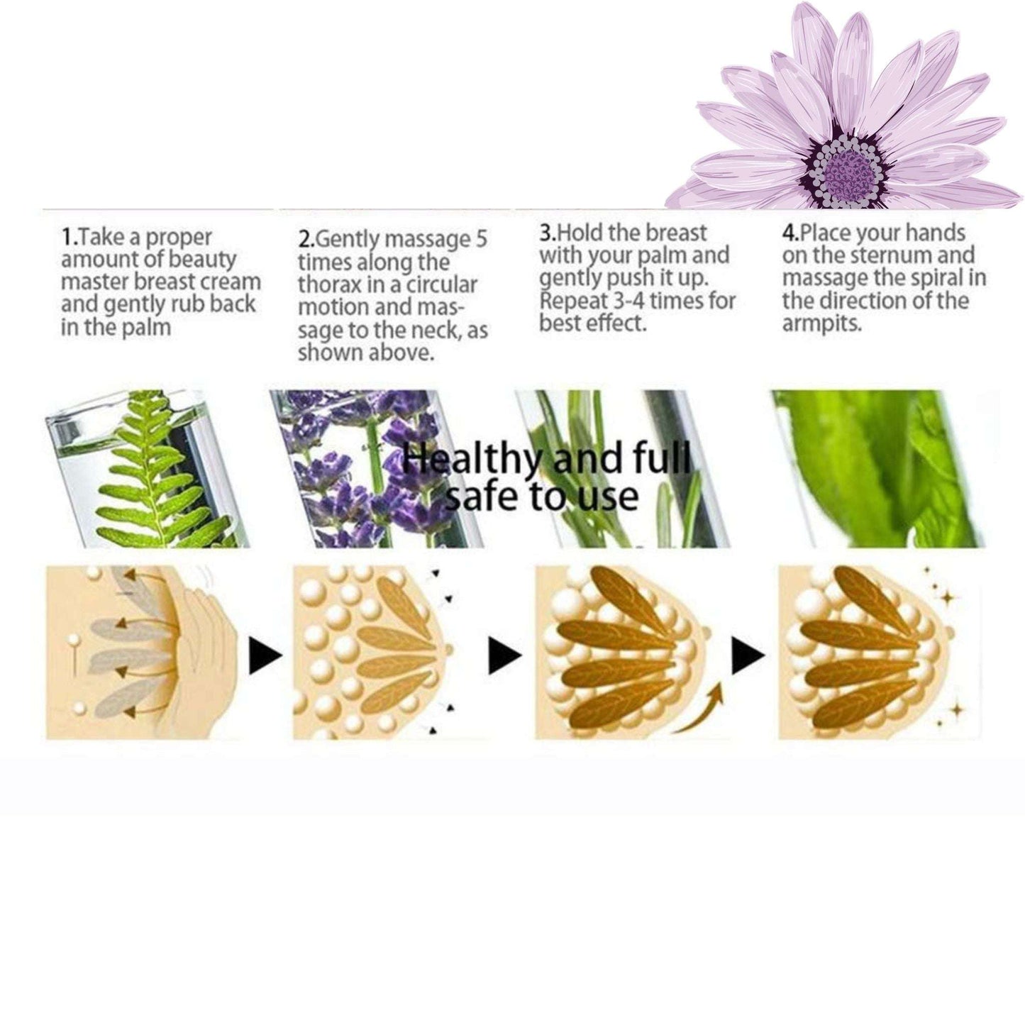 Aichun Beauty Breast Enhance Cream Medical Formula