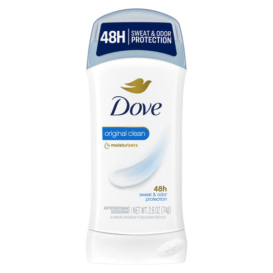 Antiperspirant Deodorant Stick by Dove - Original Clean