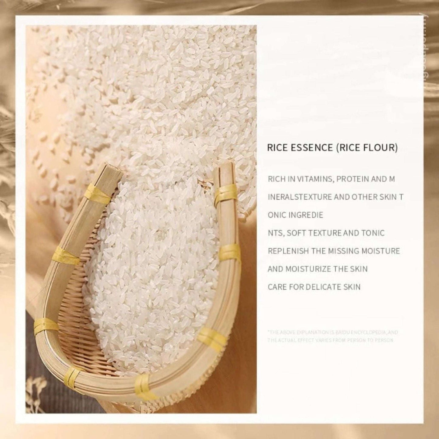 BIOAQUA Rice Raw Pulp Essence - Hydrating Glow Serum