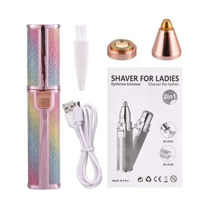 Blawless 2 in 1 Eyebrow & Facial Hair Remover