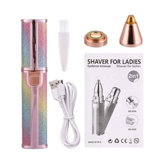 Blawless 2 in 1 Eyebrow & Facial Hair Remover
