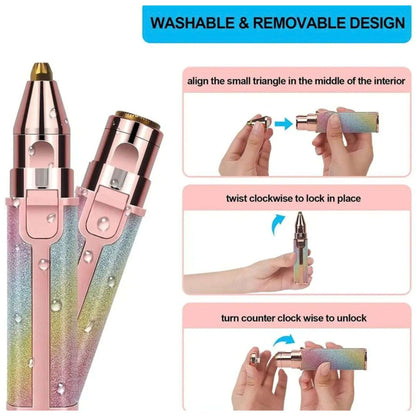 Blawless 2 in 1 Eyebrow & Facial Hair Remover