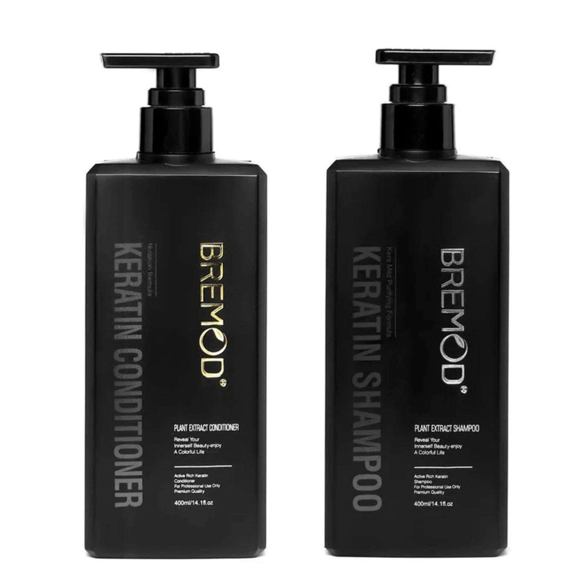 Bremod Keratin Shampoo & Conditioner Set Professional Hair Care