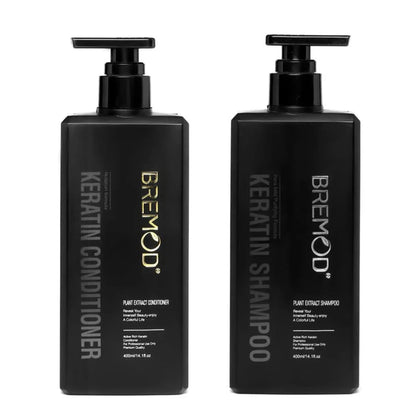 Bremod Keratin Shampoo & Conditioner Set Professional Hair Care