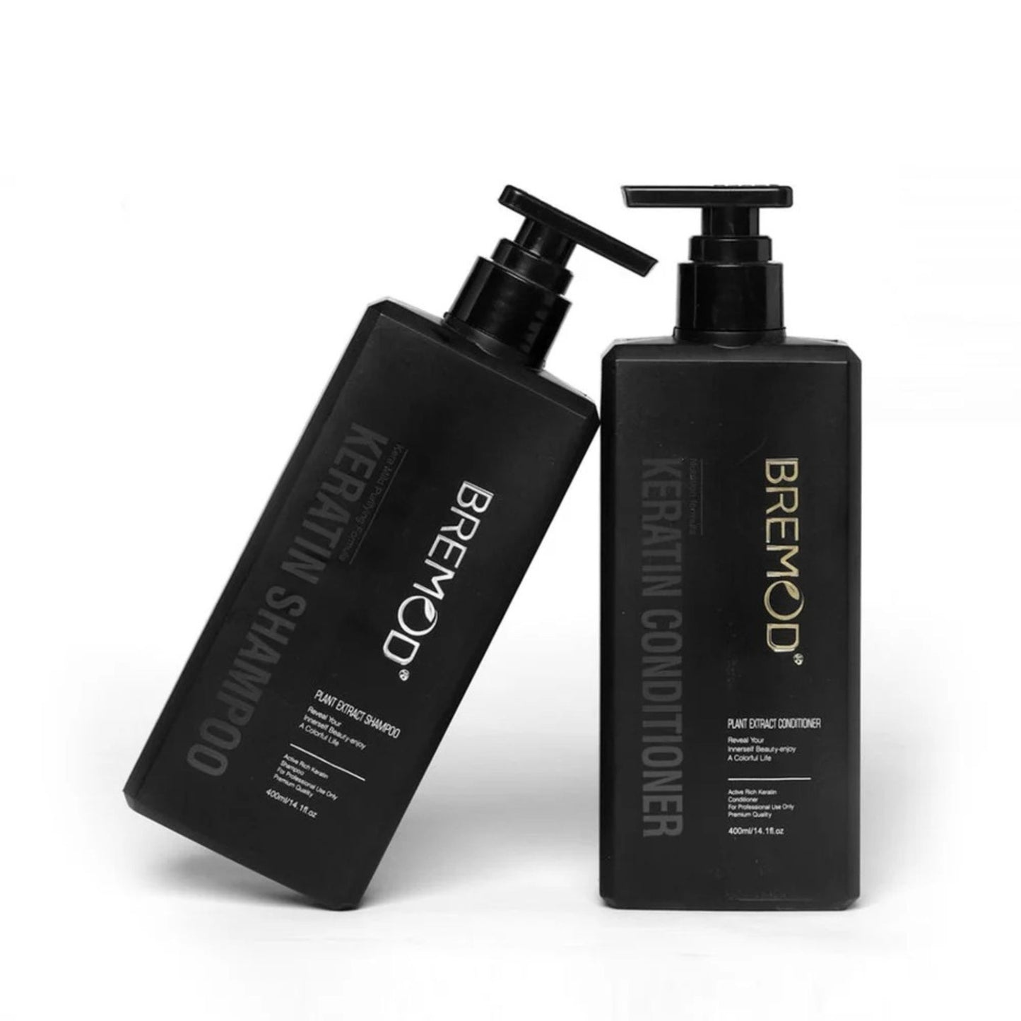 Bremod Keratin Shampoo & Conditioner Set Professional Hair Care