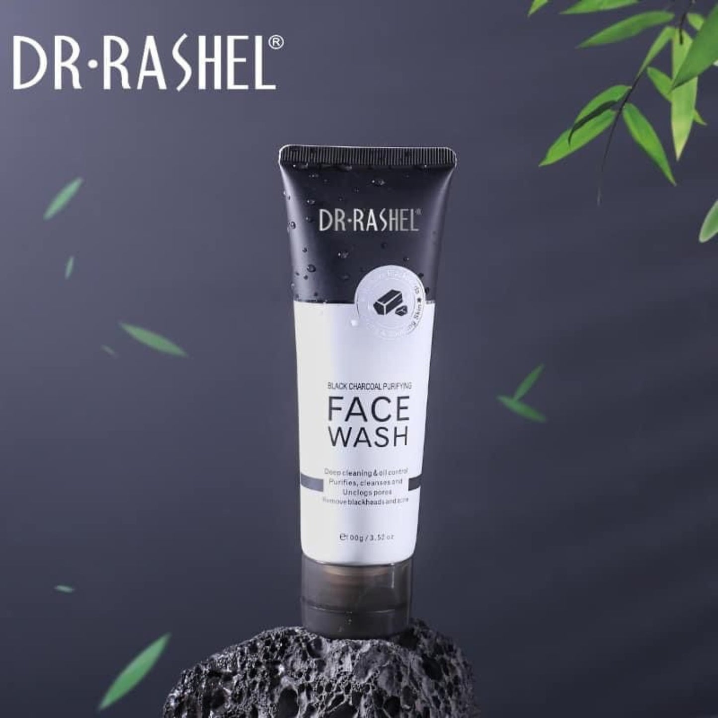 Charcoal Face Wash by Dr. Rashel - Purifying Cleanser 100g