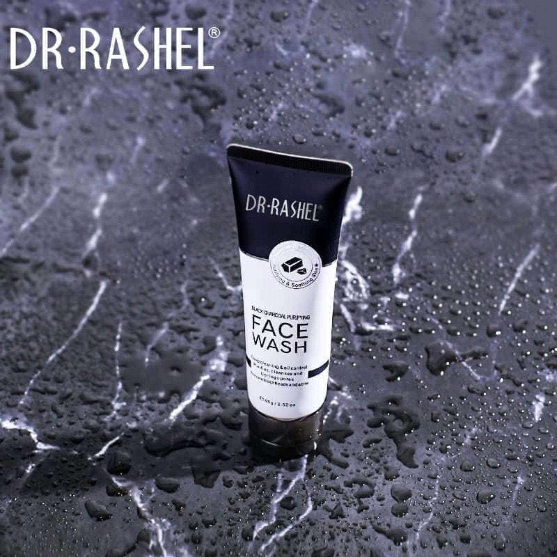 Charcoal Face Wash by Dr. Rashel - Purifying Cleanser 100g
