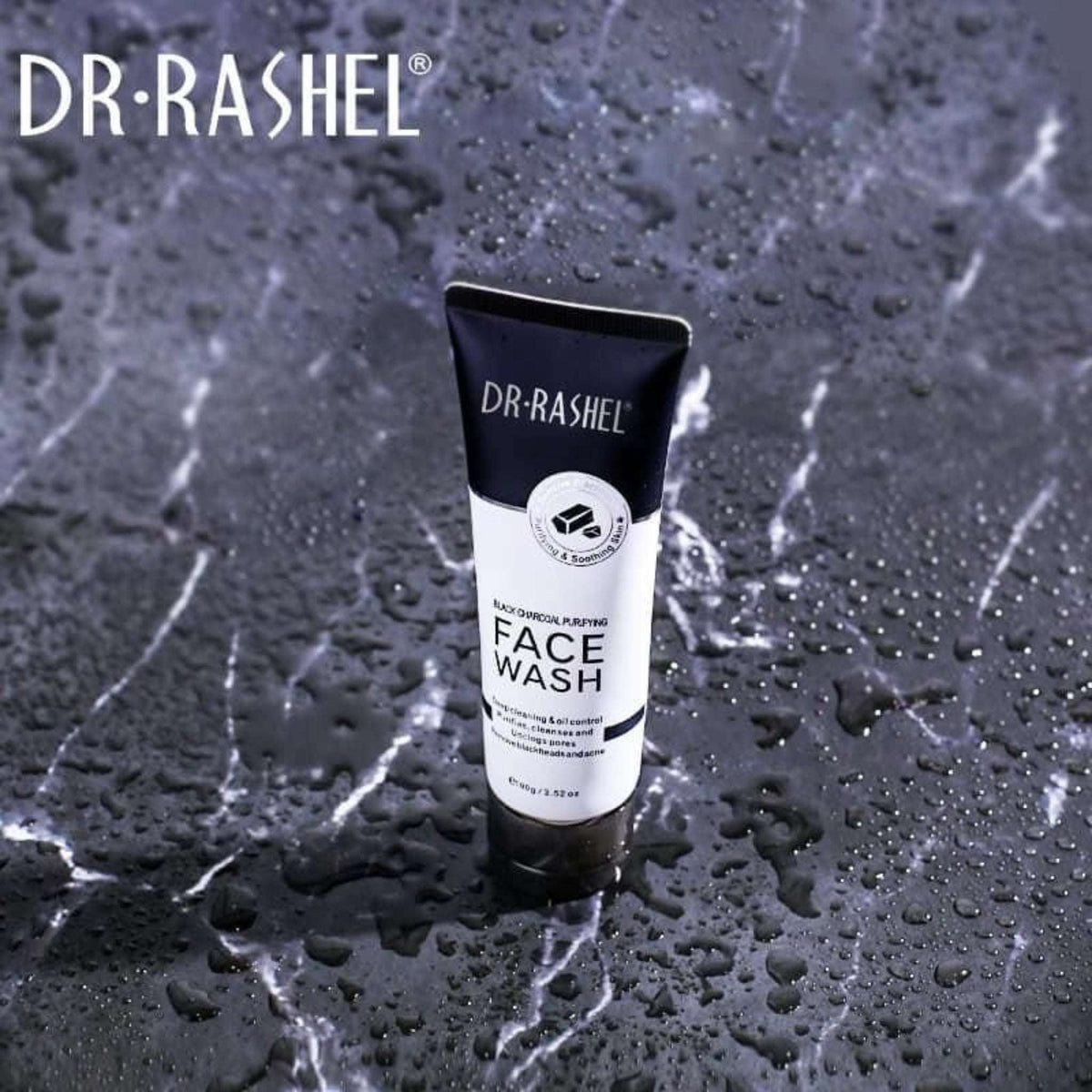 Charcoal Face Wash by Dr. Rashel - Purifying Cleanser 100g