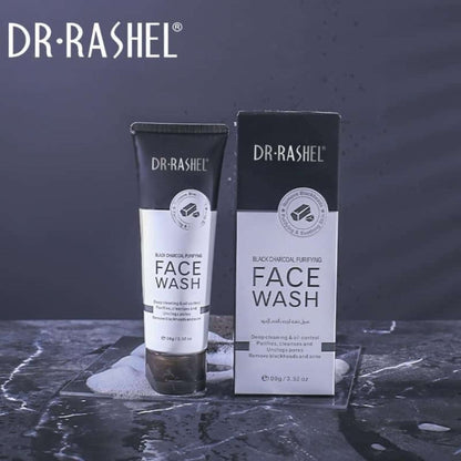 Charcoal Face Wash by Dr. Rashel - Purifying Cleanser 100g