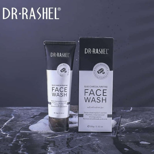 Charcoal Face Wash by Dr. Rashel - Purifying Cleanser 100g