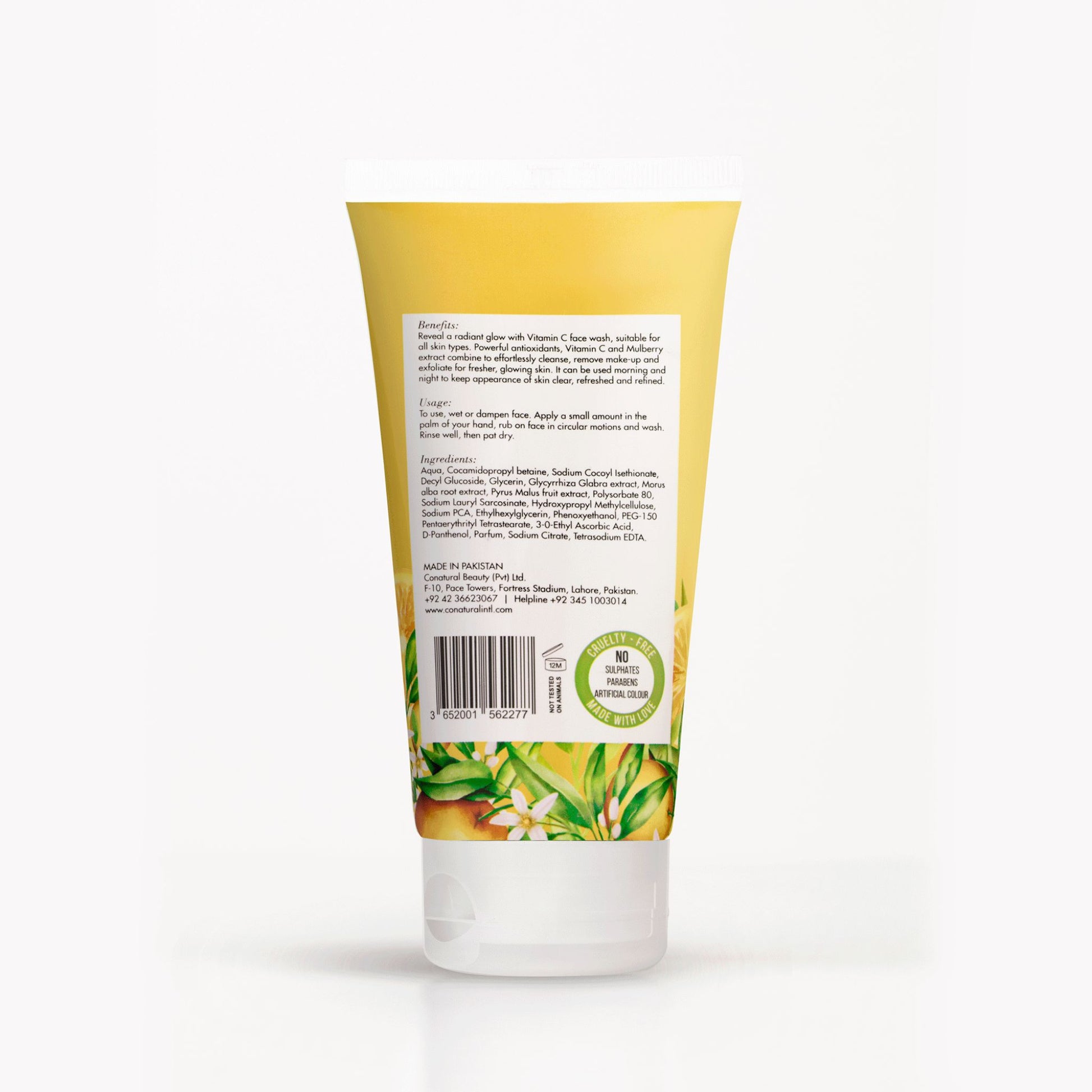 CoNatural Vitamin C Face Wash