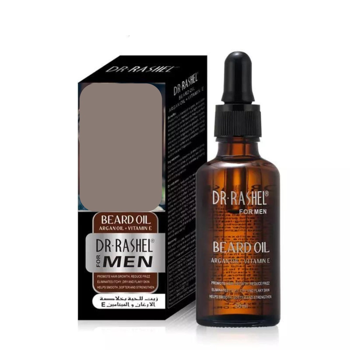 DR.RASHEL Beard Oil for Men - Stronger, Softer Beard Care