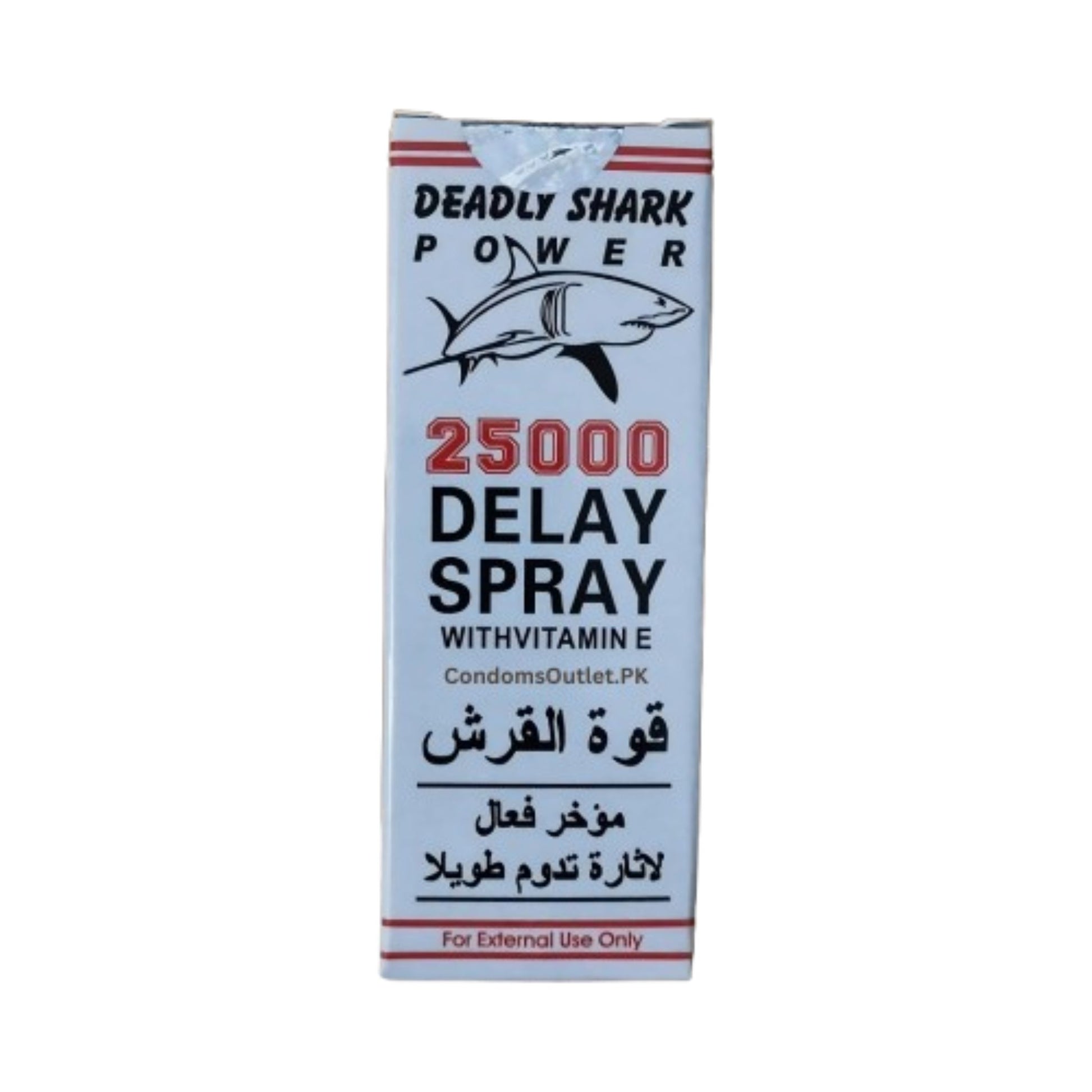 Deadly Shark Delay Spray Power 25000 With Vitamin E