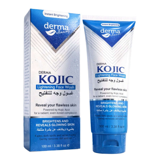 Derma Clean Derma Kojic Lightening Face Wash - 100ml