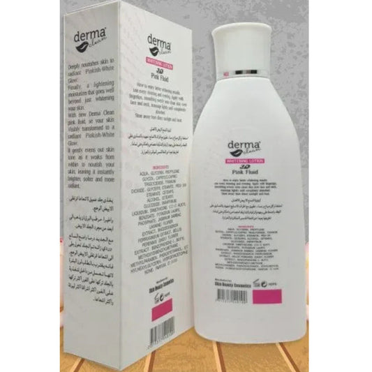Derma Clean Whitening Lotion 3D Pink Fluid 120ml