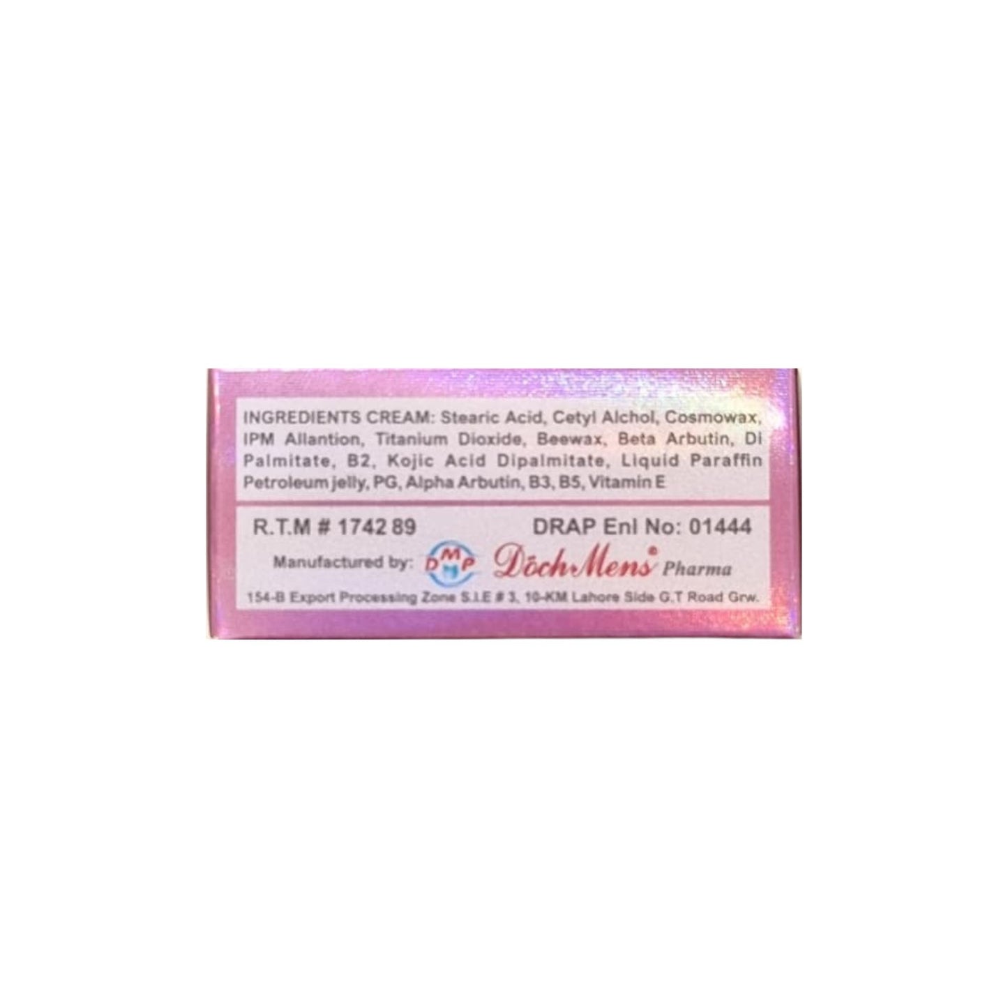 Dochemens Whitening Cream - Multivitamin Formula