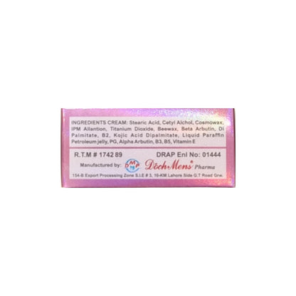 Dochemens Whitening Cream - Multivitamin Formula