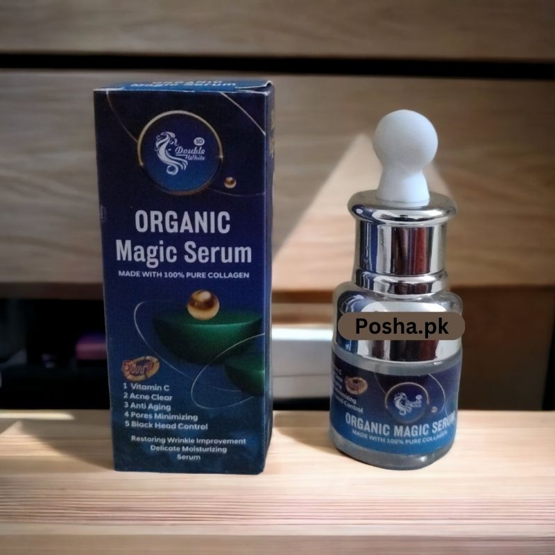 Double White Organic Magic Serum with Pure Collagen