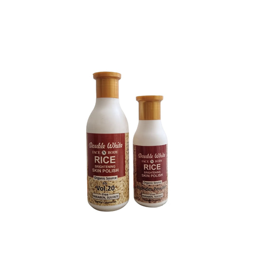 Double White Rice Skin Polish With Developer & Blonder