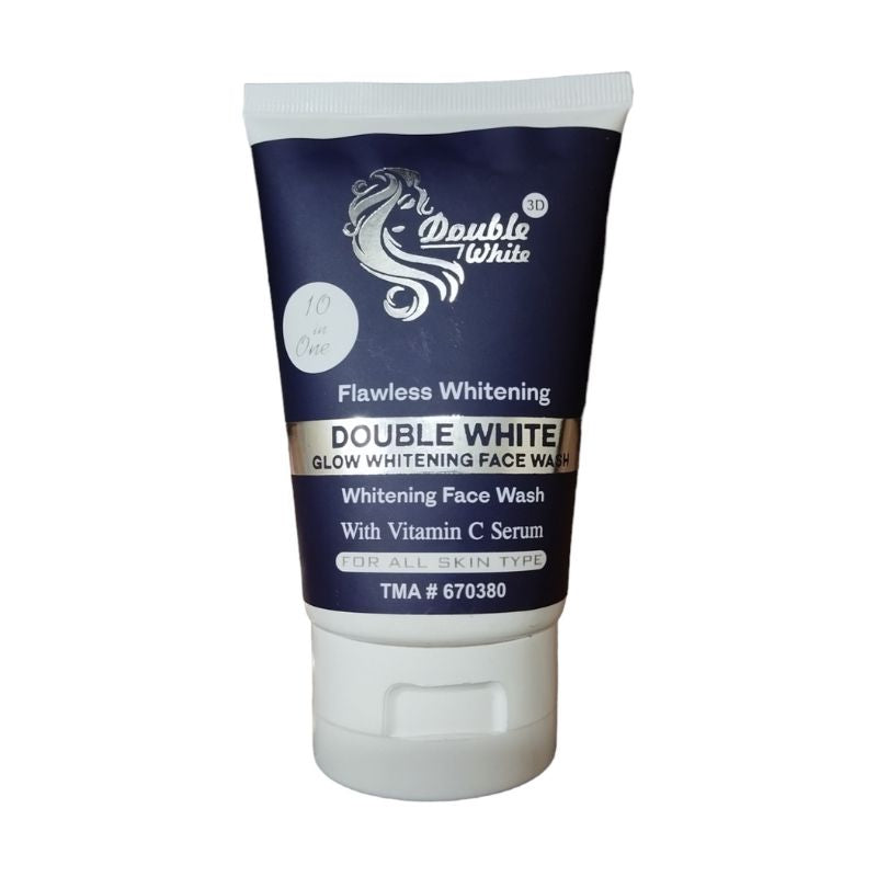 Double White Whitening Face Wash Anti Aging & Oil free