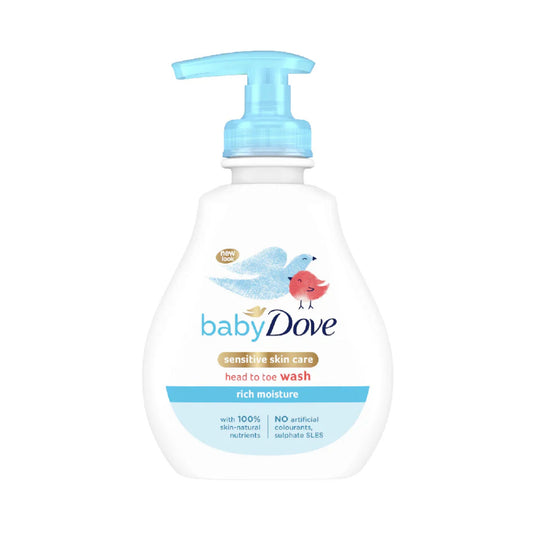 Dove Baby Wash Head to Toe Rich Moisture - 200ml