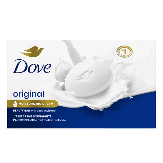 Dove Original Beauty Bar - Deep Moisture Cleansing Soap