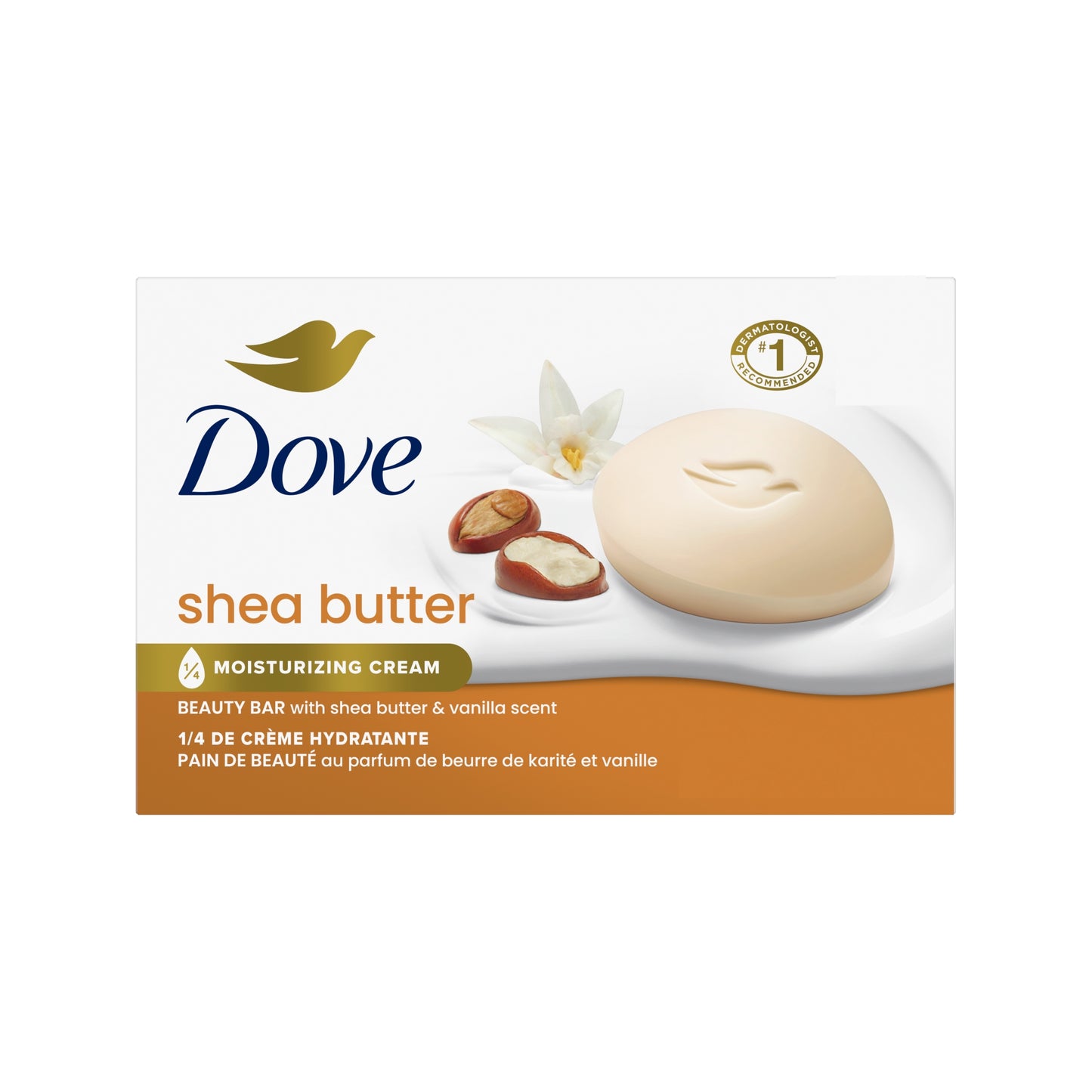 Dove Shea Butter Beauty Bar - Moisturizing Soap