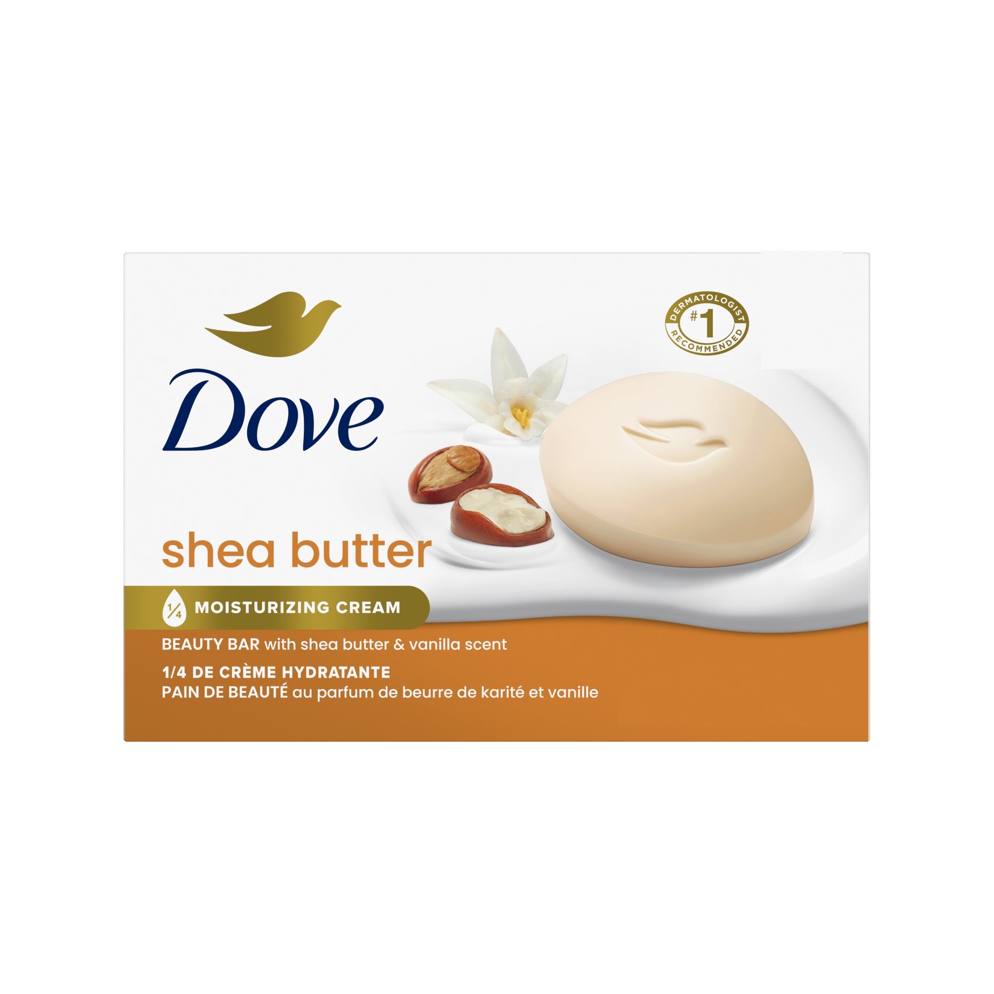 Dove Shea Butter Beauty Bar - Moisturizing Soap