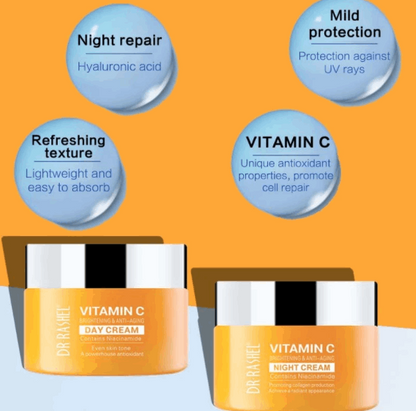 Dr Rashel Vitamin C Day And Night Cream Pack of 2