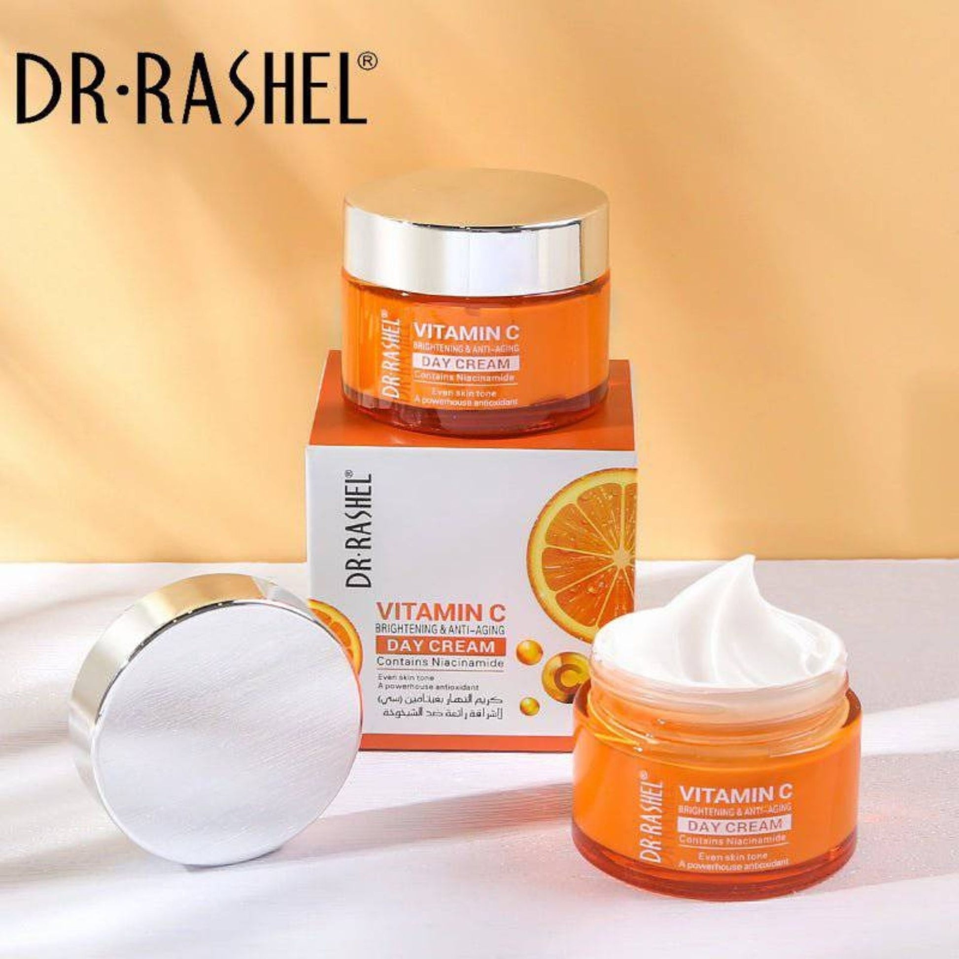 Dr Rashel Vitamin C Day and Night Cream Brightening Bundle Pack