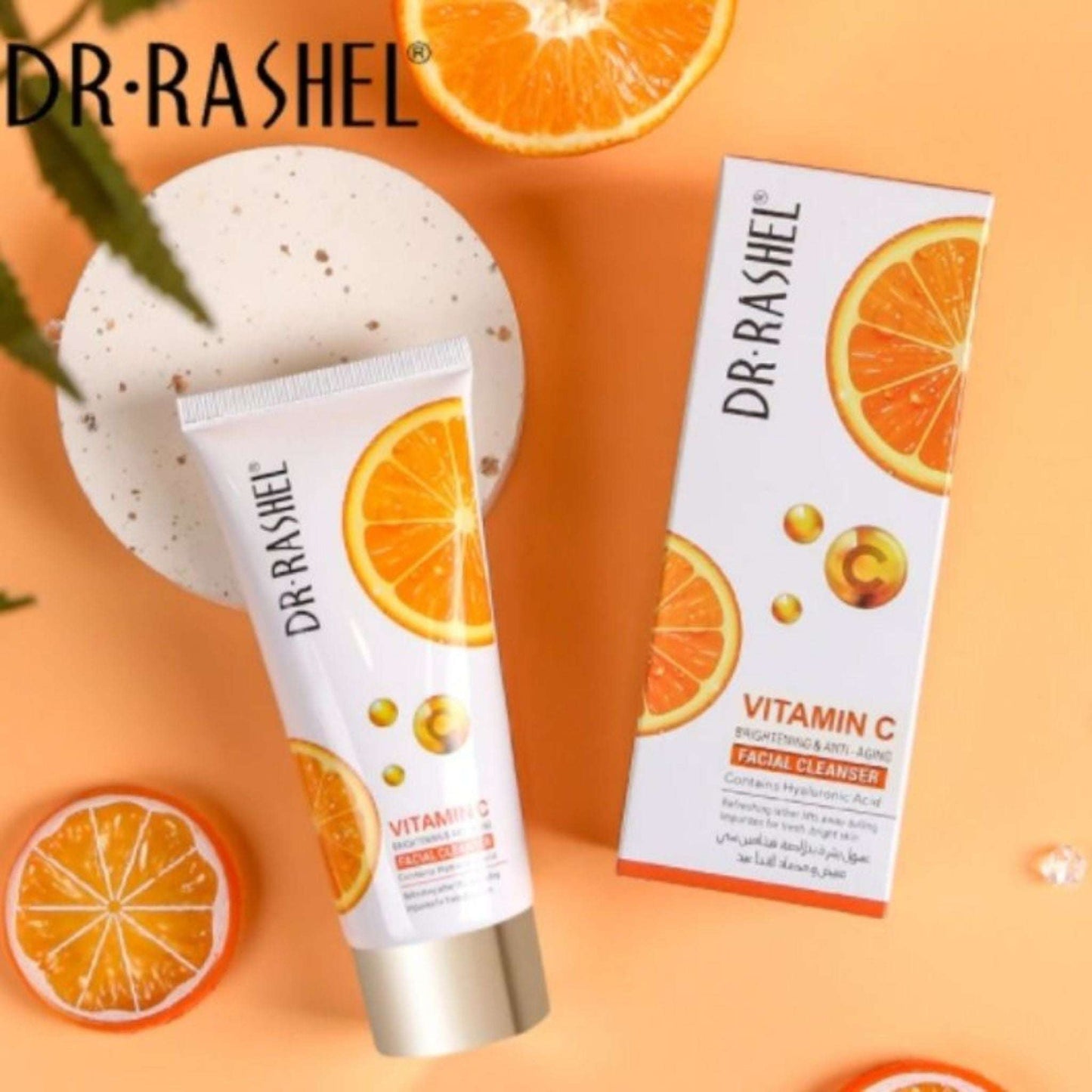Dr Rashel Vitamin C Facial Cleanser for Refreshing and Brightening Skin