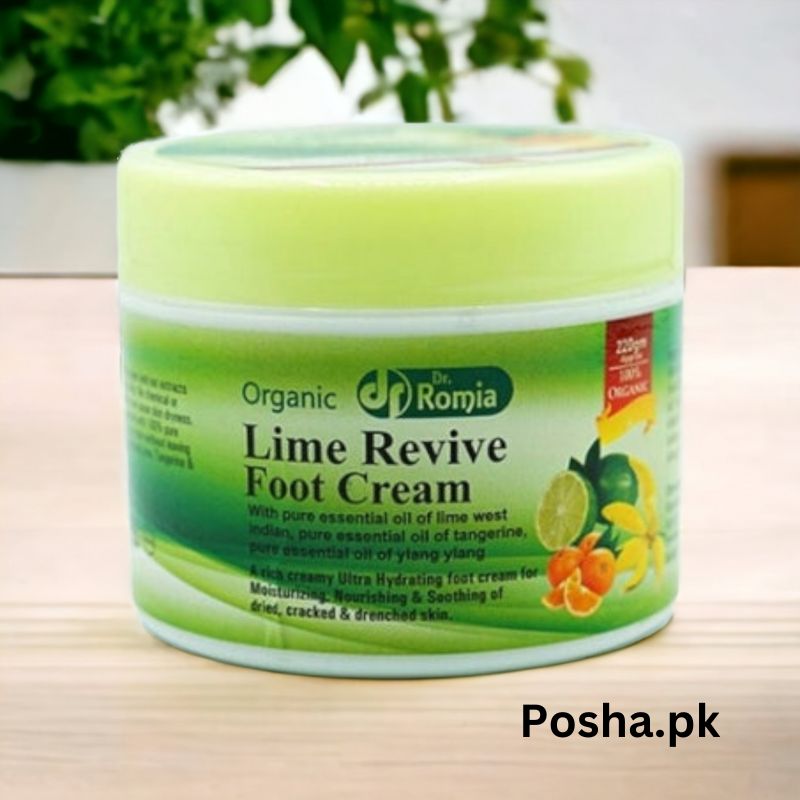 Dr Romia Hand And Foot Cream Organic Lime Revive