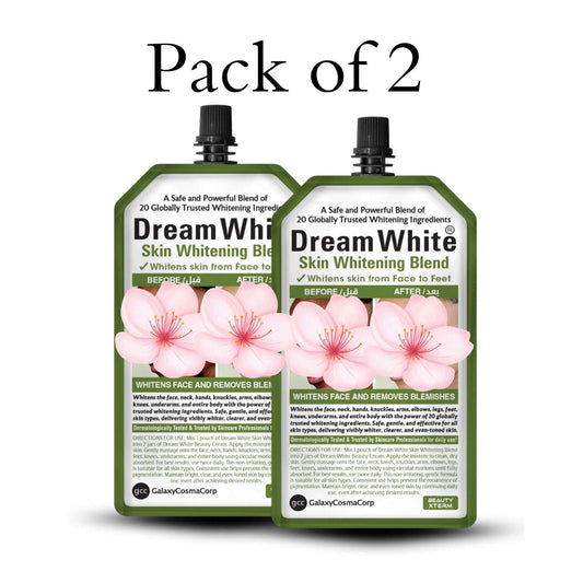 Dream White Skin Whitening Blend Pack of 2 - Face to Feet