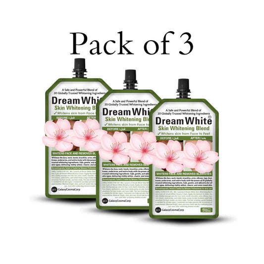 Dream White Skin Whitening Blend Pack of 3 - Face to Feet