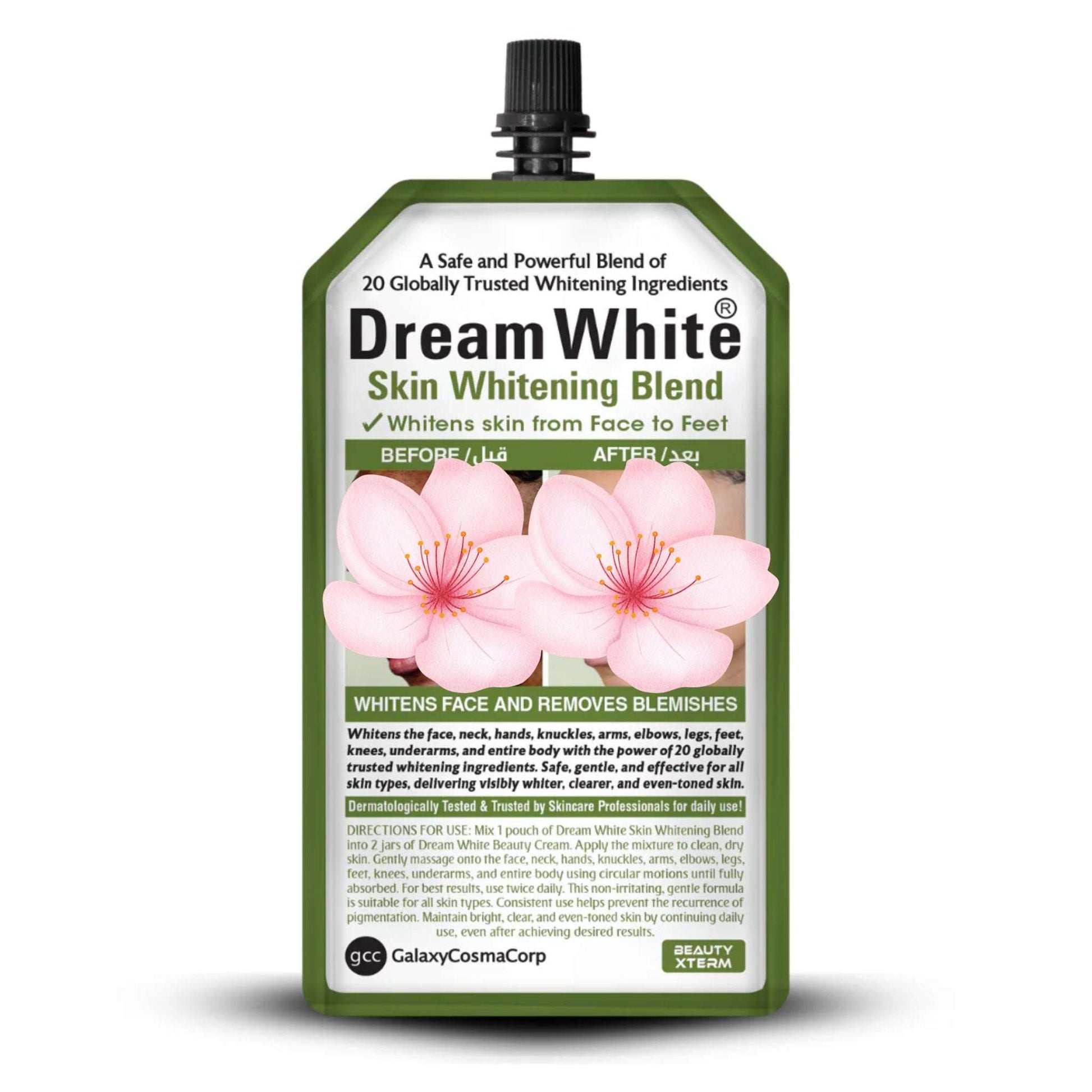 Dream White Skin Whitening Blend Pack of 3 - Face to Feet