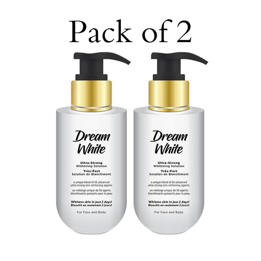 Dream White Whitening Lotion for Face & Body - Pack of 2